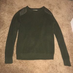 H&M Green Commando Sweater